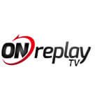 OnReplay TV Entertainment Logo Design