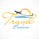 Travel Booker Travel Logo Design