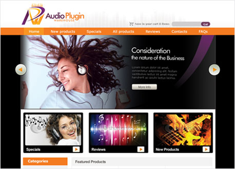 AudioPlugin Gadget Store Development