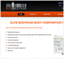 Elite Bodyscan Fitness Web Design