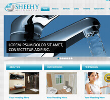 Sheehy Mechanical Engineering Website Design