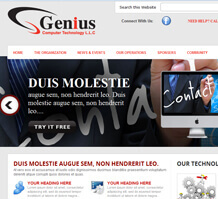 Genius Technology Web Design